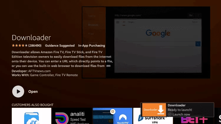 Setup Guide 6 downloader on firestick new interface 8