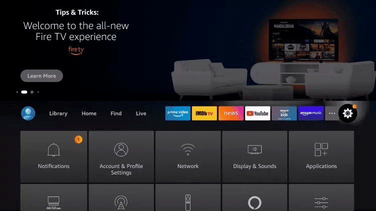 Setup Guide 7 downloader on firestick new interface 9
