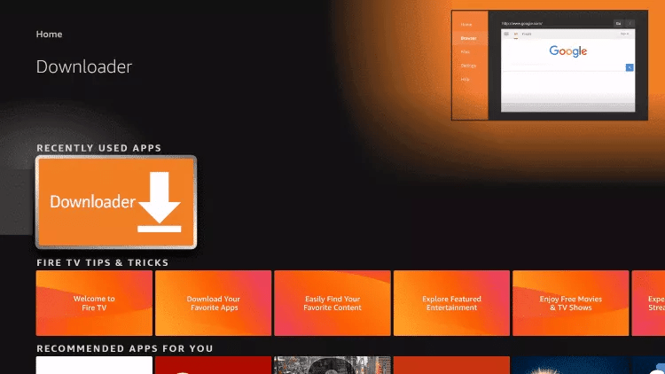 Setup Guide 13 launch downloader app